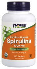 Spirulina Certified Organic 1000Mg 120 Tablets